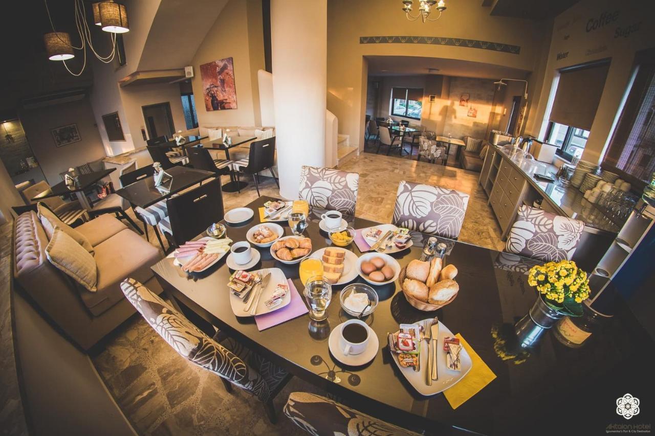 Aktaion Hotel อีกูเมนิทซา ภายนอก รูปภาพ